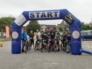 start of the Vattenfall team's ride