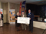 St Mary's cheque presentation